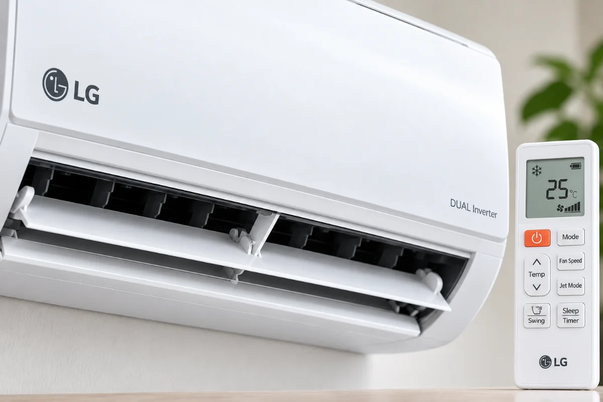Máy lạnh LG Inverter V-API1 – cận cảnh chi tiết