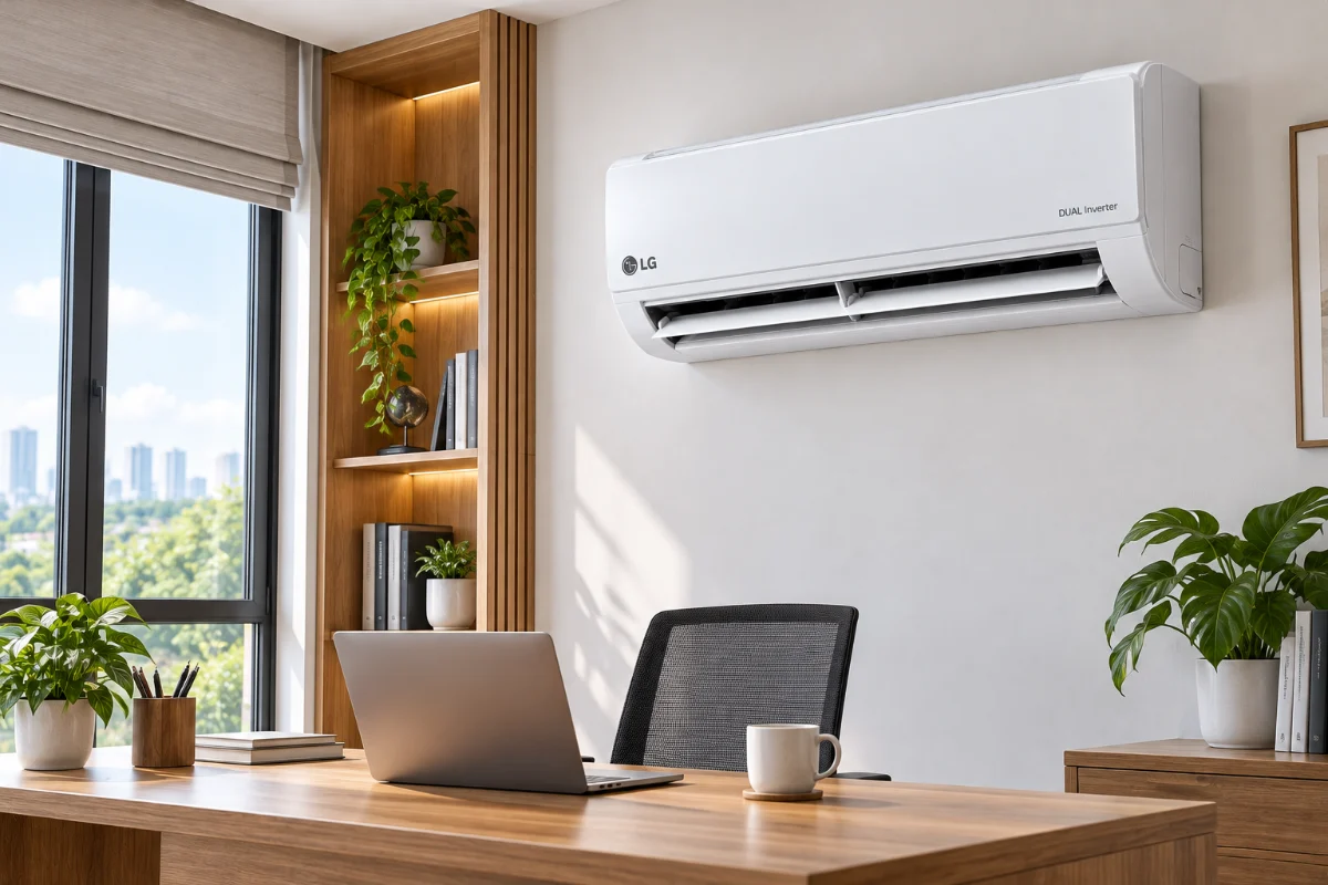 Máy lạnh LG Inverter V-API1 – trong không gian sử dụng