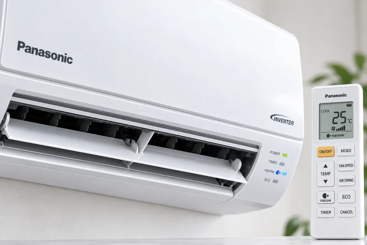 Máy lạnh Panasonic Inverter CU/CS-PU – cận cảnh chi tiết