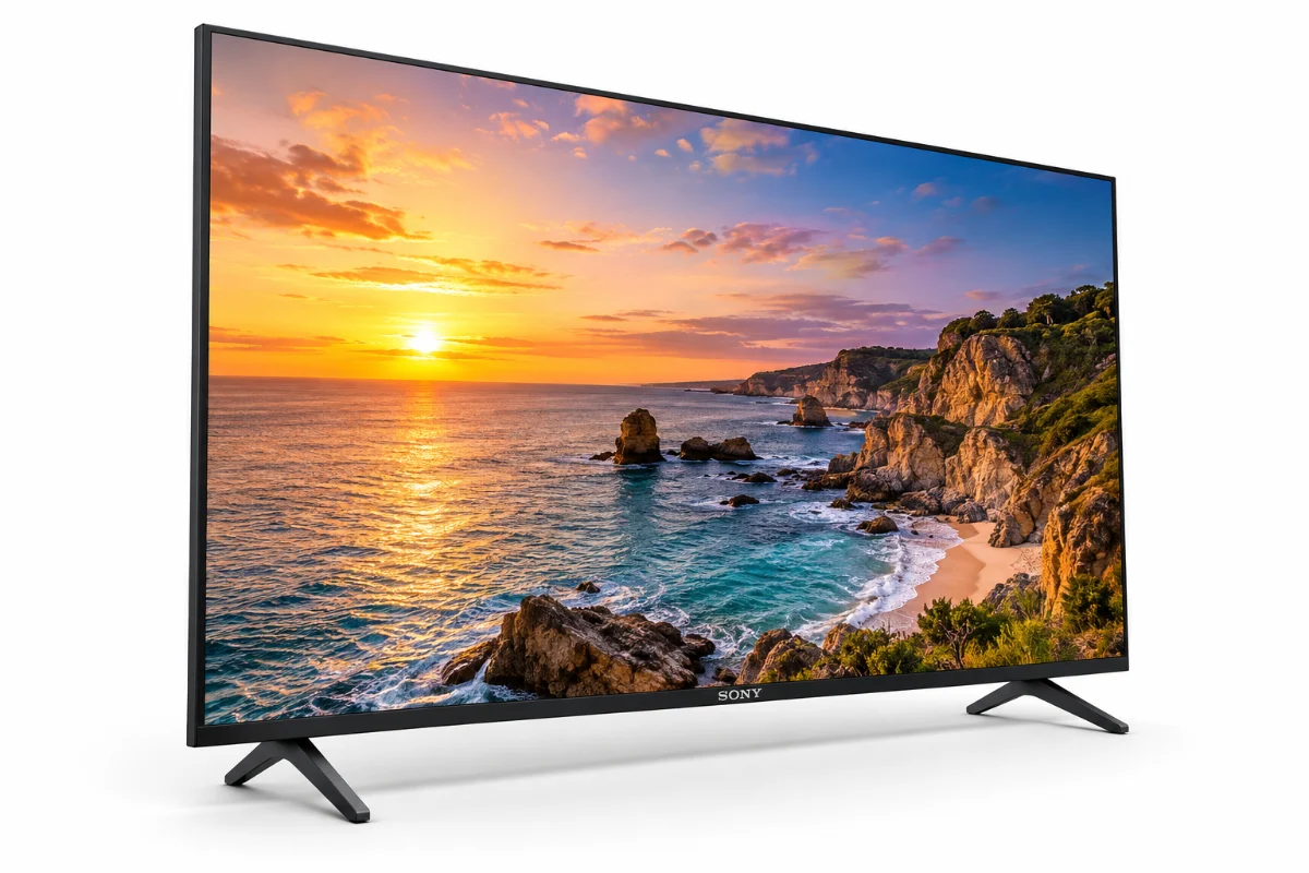 Smart Tivi Sony 4K X80K – góc nghiêng