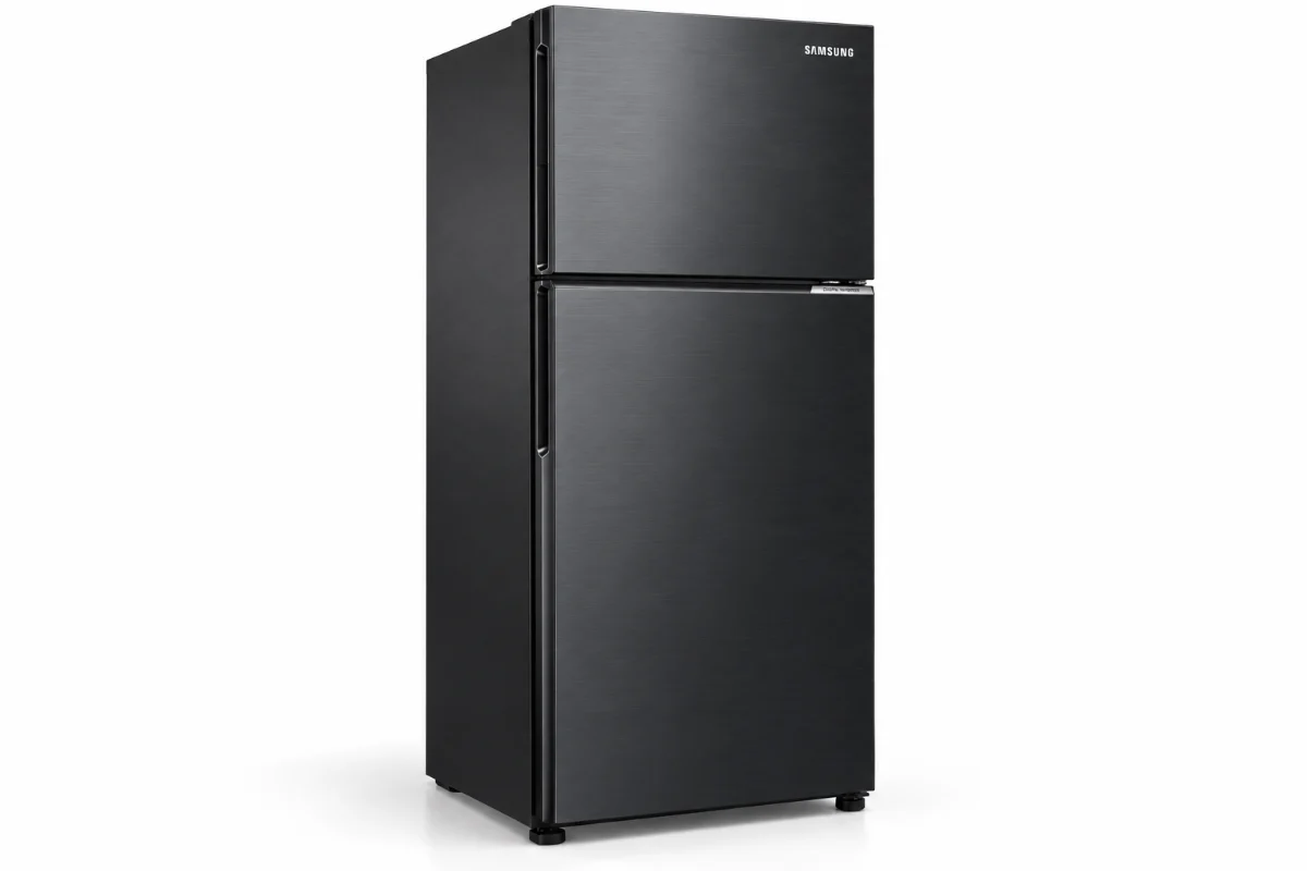 Tủ lạnh Samsung Inverter 236 lít RT22M4032BU – góc nghiêng